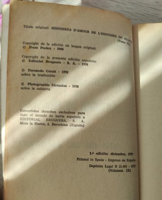 Novela Historias de amor de la historia de Francia