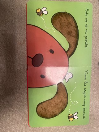 Libro texturas infantil Este no es mi perrito