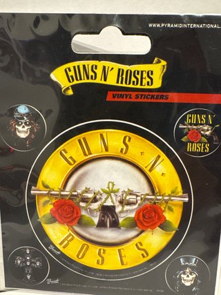 Pack Pegatinas Guns N' Roses Vinilo