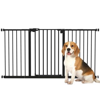 Valla de Seguridad para Mascotas Negra