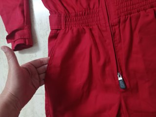Mono Audi Rojo Tejido Resistente