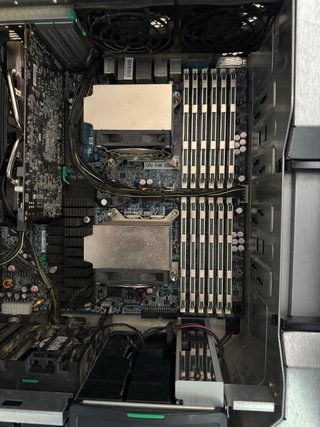 HP Z800 Workstation Torre Negra/Plateada