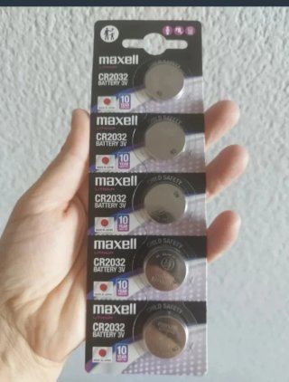 Pilas Maxell CR2032 Litio 3V NUEVO