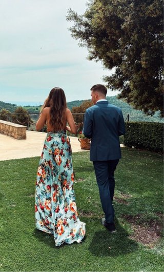 Vestido Etxart & Panno floral invitada