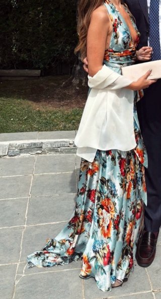 Vestido Etxart & Panno floral invitada