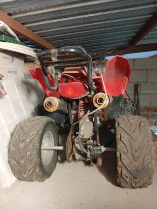 Quad 110cc Rojo Todoterreno