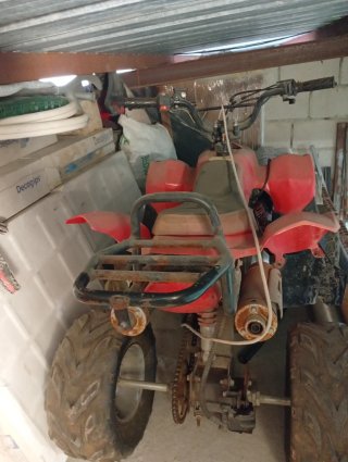 Quad 110cc Rojo Todoterreno