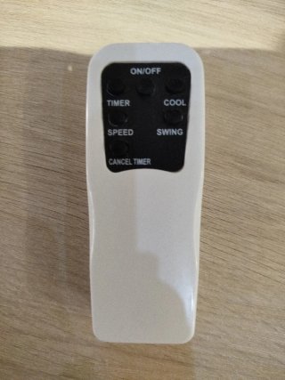 Climatizador Portátil Blanco y Gris