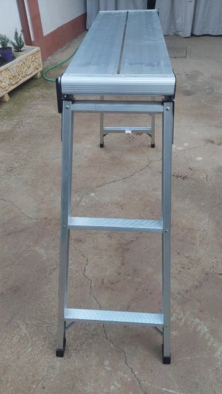 Plataforma de trabajo plegable