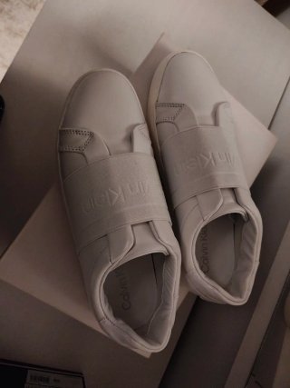 Zapatillas Calvin Klein Mujer Blancas