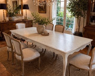 Mesa Comedor Extensible Beige Madera sin sillas