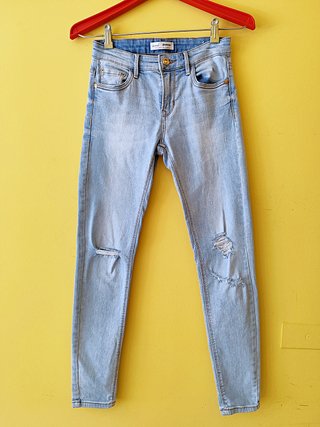 Vaquero y Jersey Conjunto Stradivarius S 36