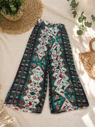 Pantalones Palazzo Estampados