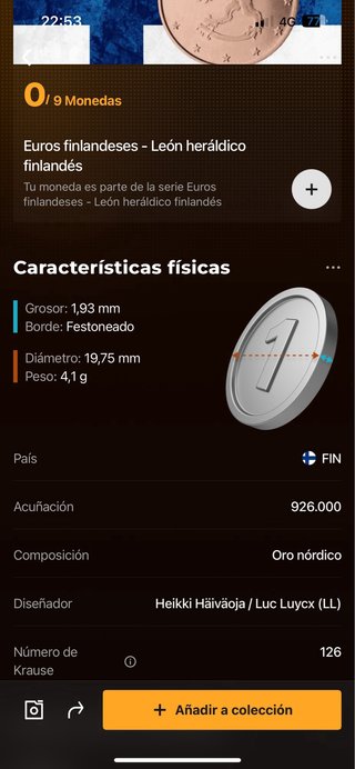 Moneda 10 céntimos Finlandia 2007