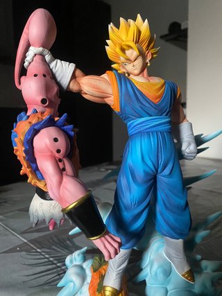 Statua Dragon Ball Z Vegeth vs Super Bu 32cm Anime