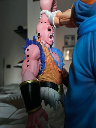 Statua Dragon Ball Z Vegeth vs Super Bu 32cm Anime