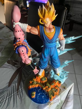 Statua Dragon Ball Z Vegeth vs Super Bu 32cm Anime
