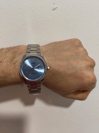 Reloj Casio Azul y Plateado