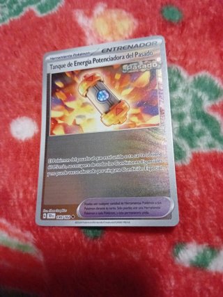 Carta Pokémon Entrenador Tanque de Energía Potenci