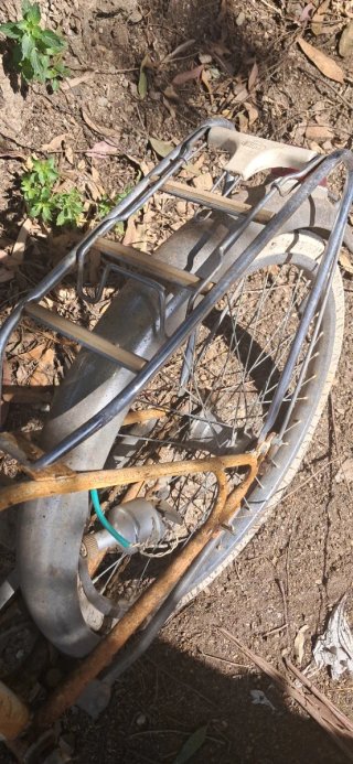 Bicicleta infantil antigua