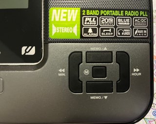 Radio Portátil Muse 2 Bandas PLL AC/Pilas
