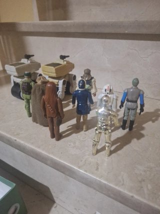 Lote Star Wars  figuras Vintage