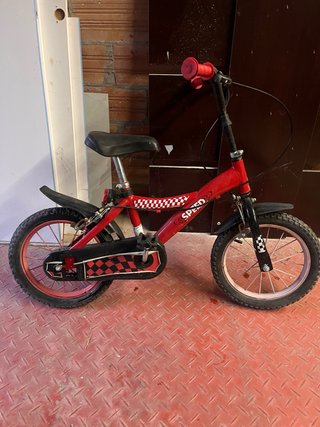Bicicleta infantil roja SPEED