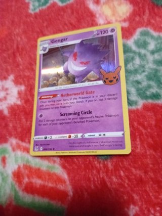Carta Pokémon Gengar 066/196
