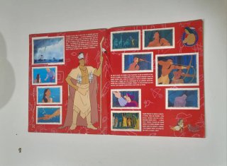Álbum Pocahontas Cromos Panini Disney completo