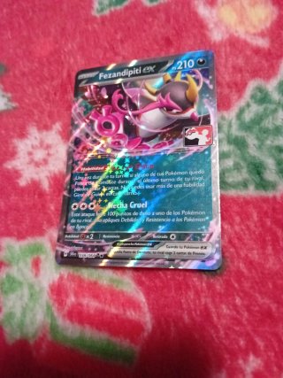 Carta Pokémon Fezandipiti EX 210 HP