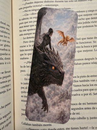 Marcapáginas alas de sangre. Violet, tairn, andarn