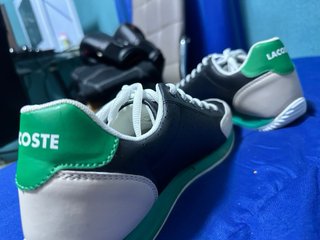 Zapatillas Lacoste Negras y Verdes