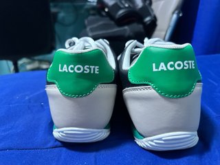 Zapatillas Lacoste Negras y Verdes