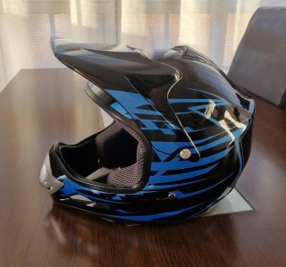 Casco infantil moto 6-12 años