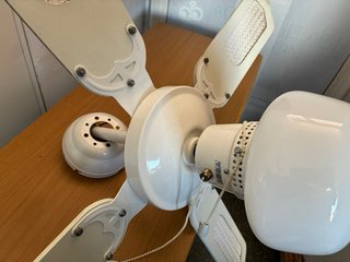 Ventilador de techo con luz