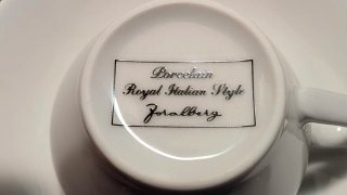 Set 10 Tazzine Caffè Porcellana Royal Italian Styl