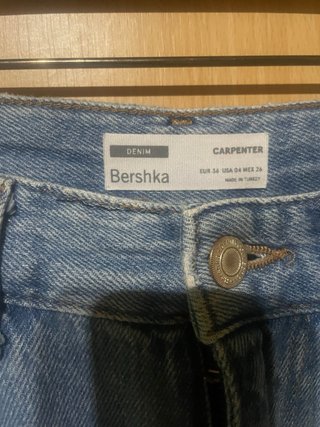 Pantalones vaqueros Bershka azules