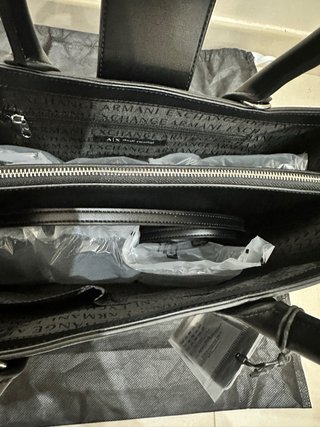 Borsa Armani Exchange Nera