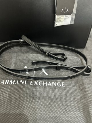 Borsa Armani Exchange Nera