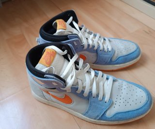 Nike Air Jordan 1 Zoom Air CMFT Azul/Naranja