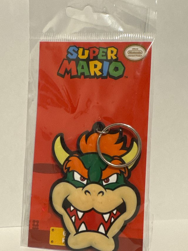 Llavero Bowser Super Mario Oficial Nintendo
