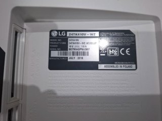 Televisor LG 24 Blanco