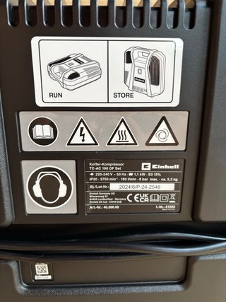 Einhell Compresor TC-AC 190 OF Set