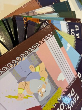 Lote de 8 libros de Mitologia Griega para niños