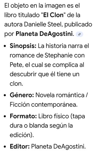Libro: El Clon