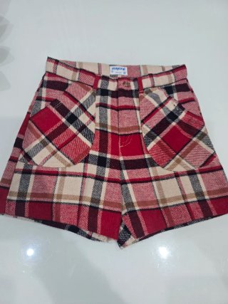 Gonna short scozzese Mayoral bimba 10 anni