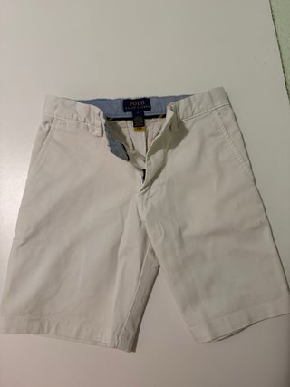Bermuda Ralph Lauren Blanca Talla 6 puesto 2 veces
