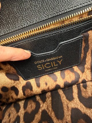 Bolso Dolce & Gabbana Sicily Negro