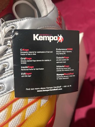 Zapatillas Kempa Plata y Amarillo