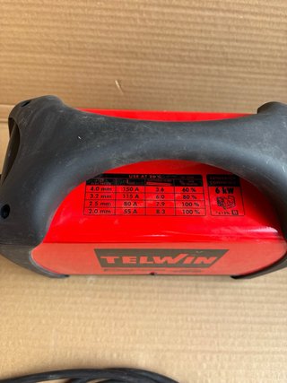 TELWIN - Soldador Inverter Profesional FORCE 165